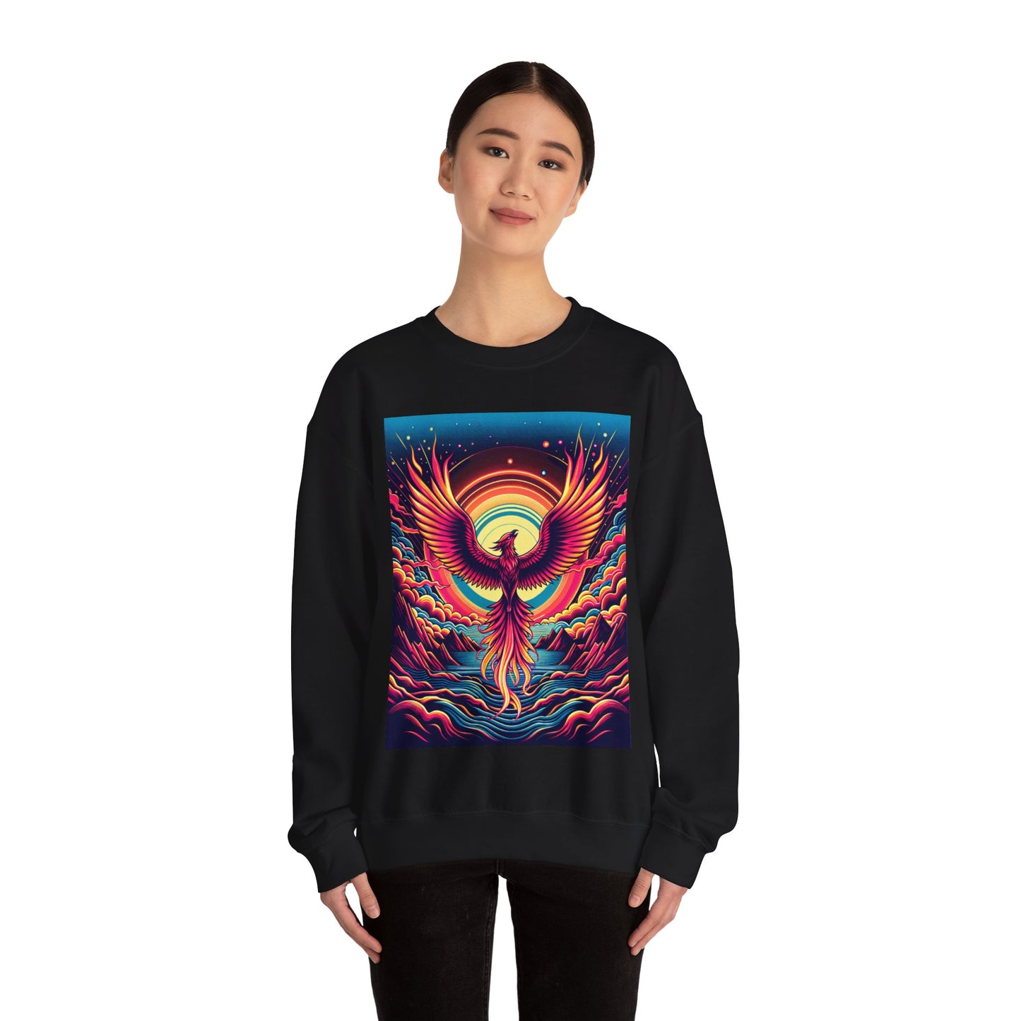 Rising Phoenix - Unisex Crewneck Sweatshirt