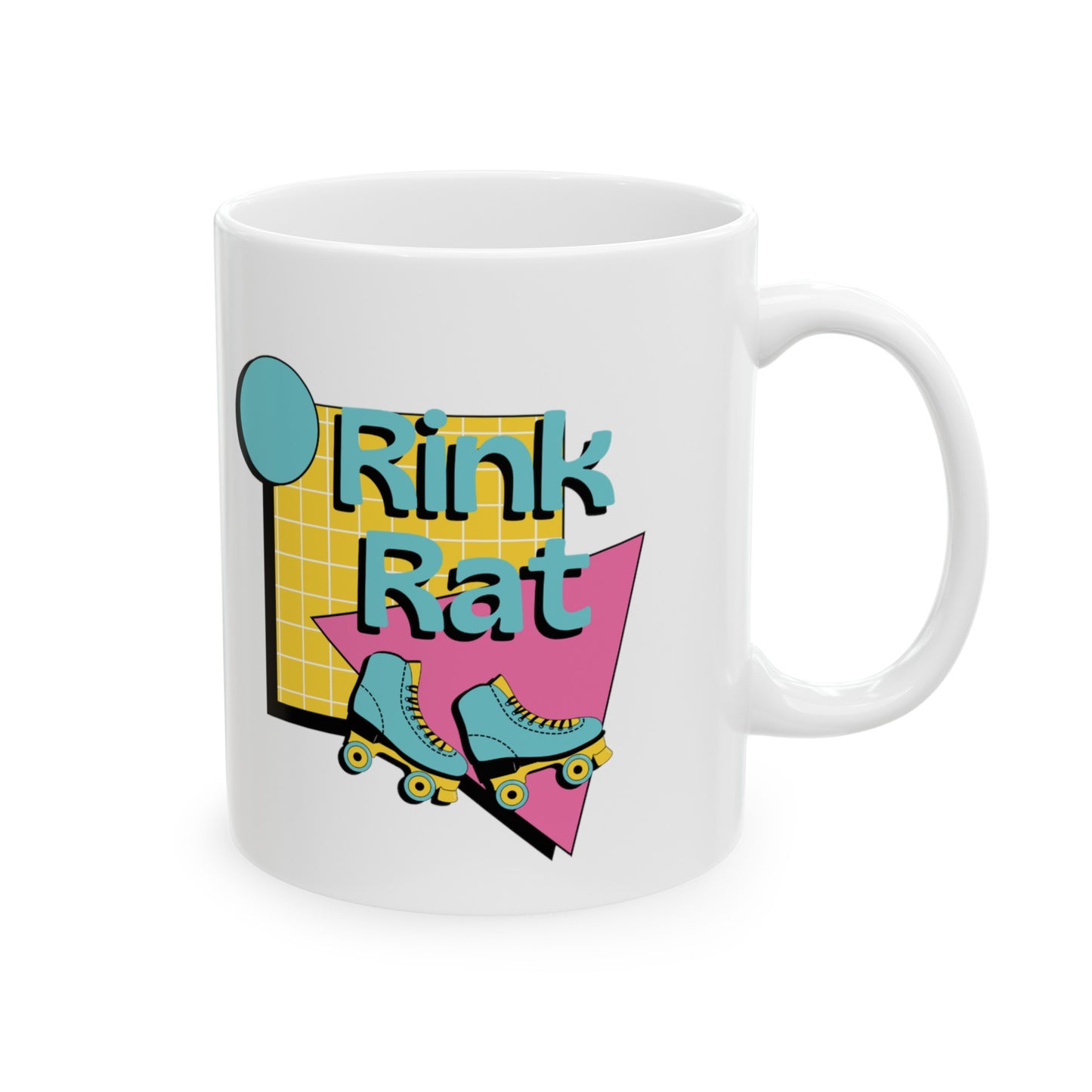 Rink Rat - Ceramic Mug (11oz & 15oz)