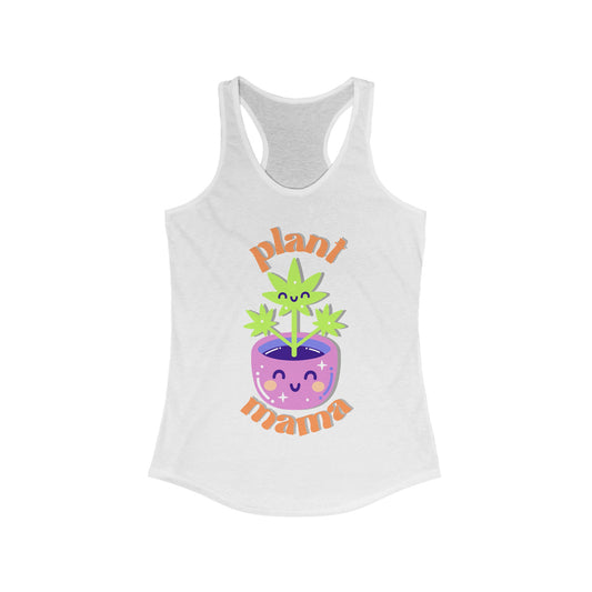 Plant Mama Flower Pot - Women's Racerback Tank