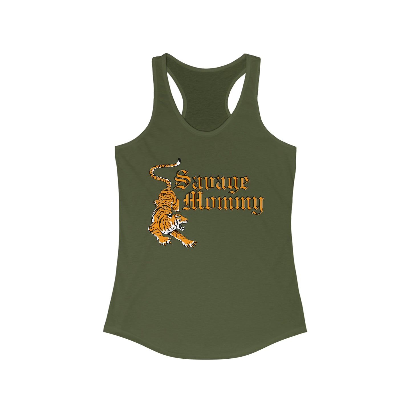 Savage Mommy Tiger - Women's Racerback Tank