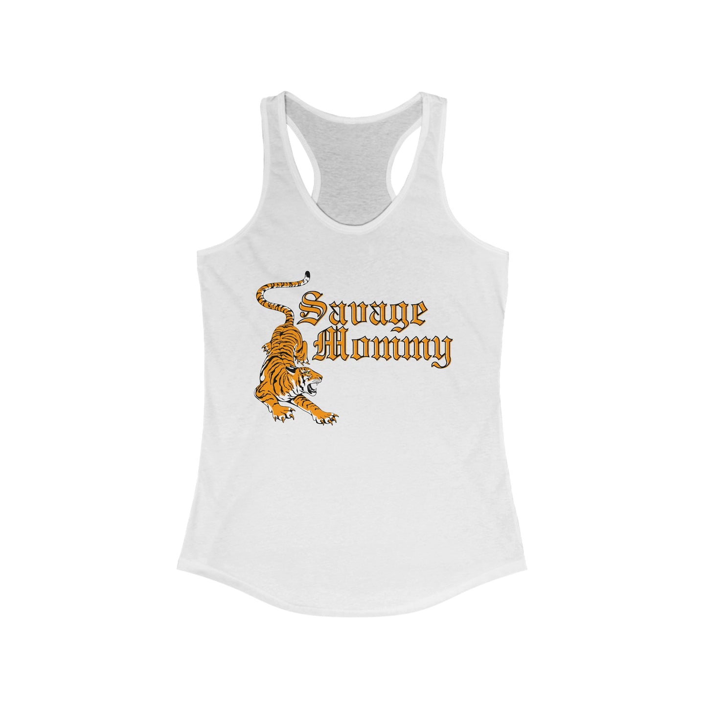 Savage Mommy Tiger - Women's Racerback Tank