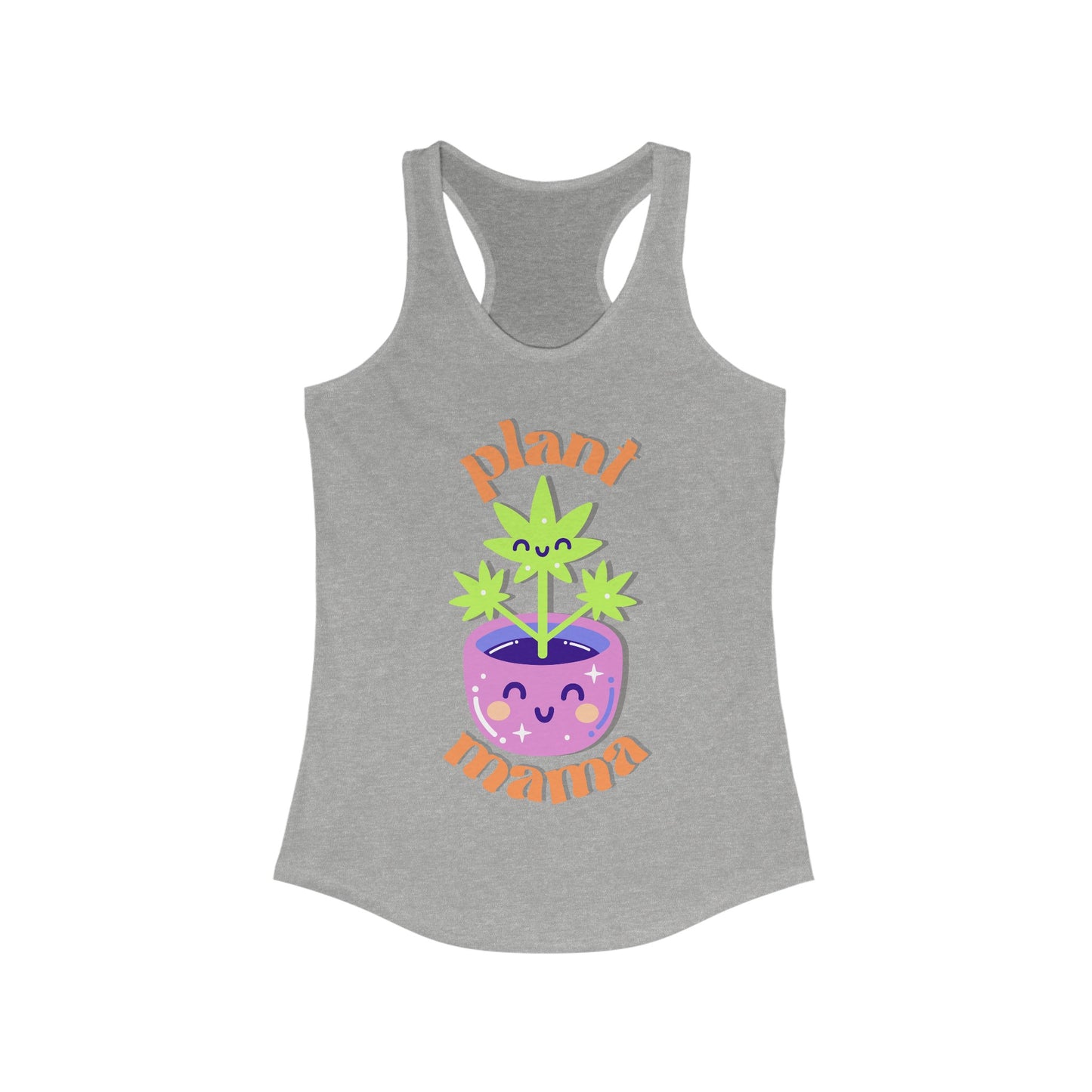 Plant Mama Flower Pot - Women's Racerback Tank