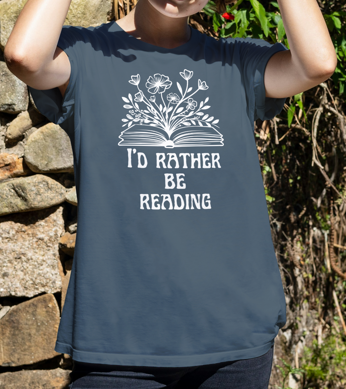 Rather Be Reading Unisex T-shirt